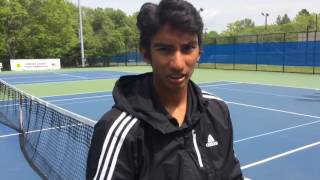 Kabir Sarita first singles standout helps West WindsorPlainsboro South to sectional title [upl. by Enohpesrep]