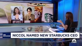 Starbucks names Brian Niccol new CEO Heres what to expect [upl. by Jania]