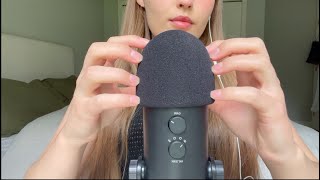 30 Minutes of Deep Mic FOAM COVER Scratching  ASMR [upl. by Arriaet]