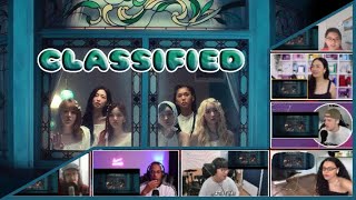 오마이걸OH MY GIRL  Classified MV Reaction Mashup [upl. by Sunil]