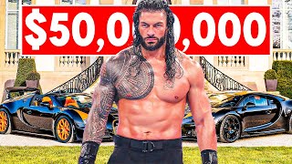 Roman Reigns Lifestyle 2024 WWE Wrestler [upl. by Ynaffik]