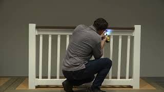 How to Install RDI Finyl Line Vinyl Railing  Deck Top Level and Stair [upl. by Geier789]