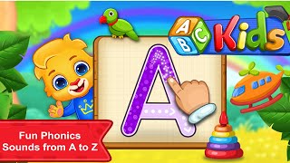 Fun Phonics Sounds from A to Z  Kids Learning Game  Gameplay 4 [upl. by Mihsah58]