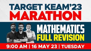 🎯 Target KEAM 2023  Mathematics Full Revision Marathon  XYLEM KEAM [upl. by Jarrow194]