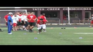 Klay Arthur FB Class of 2011 National Underclassmen Football Combine CampLexington [upl. by Youngman696]