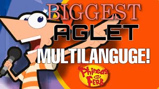 Phineas and Ferb ULTIMATE Aglet Multilanguage 23 languages [upl. by Redwine930]