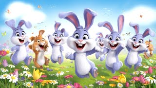 Bouncing Bunnies The BKids SongLaughLoom Lab Nursery Rhymes amp Kids Song [upl. by Abbate480]