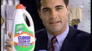 Clorox CleanUp 90s Commercial 1991 [upl. by Cardwell]