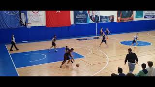 UP AKADEMİ  AVRASYA SK U16 ERKEK BASKETBOL MAÇI 1ÇEYREK PART 1 [upl. by Samp12]