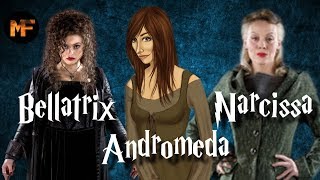 Black Sister Origins Explained Bellatrix Lestrange Narcissa Malfoy amp Andromeda Tonks [upl. by Grantley]