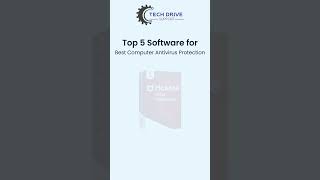 5 Best Computer Antivirus Protection  Techdrive Support inc antivirussoftware shorts tech [upl. by Namlaz]