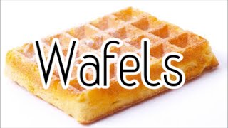 Wafels bakken [upl. by Aidin]