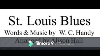 St Louis Blues  Piano Solo [upl. by Amalbergas]