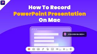 How to Record PowerPoint Presentation with Audio and Screen on Mac Mac Tutorial [upl. by Canale]