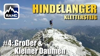 Hindelanger Klettersteig 4 Gipfel Großer Daumen GoPro HD  Abenteuer Alpin 2013 14 [upl. by Herrmann34]