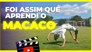 Como fazer o MACACO da CAPOEIRAHow to make the CAPOEIRA MONKEY capoeira [upl. by Sinegra]