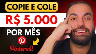 COMO GANHAR 5 MIL REAIS POR MÊS NO PINTEREST  Afiliado Iniciante Passo a Passo Dinheiro online [upl. by Oap]