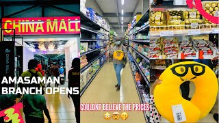 China Mall Opens a New Branch in Amasaman Accra  Ghana🇬🇭Let’s take a tour🥳 [upl. by Bolen987]