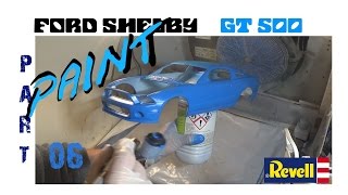 Scale model Revell FORD SHELBY GT500 PART 06 [upl. by Kcired]