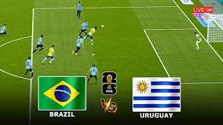 🔴BRAZIL VS URUGUAY LIVE STREAM  FIFA WORLD CUP QUALIFIER CONMEBOL LIVE MATCH TODAY [upl. by Ferriter521]