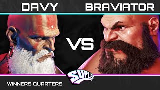 Suplex 58  Winners Quarters  UTA  Davy Dhalsim VS Braviator Zangief  SF6 [upl. by Pincince]