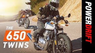 Royal Enfield Interceptor 650 and Continental GT 650 Review  The New Twins  PowerDrift [upl. by Nilson477]