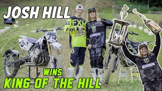 JOSH HILL wins Poags Hole KING OF THE HILL joshhill poagshole motoclimb monsterenergy [upl. by Hurwit]