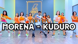 ZIN 111  MORENA  KUDURO  ZUMBA  DANCE FITNESS [upl. by Ynnaf]