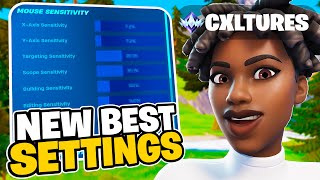 NEW Best Keyboard amp Mouse SETTINGS For Fortnite Chapter 2 Remix [upl. by Ahsimek658]