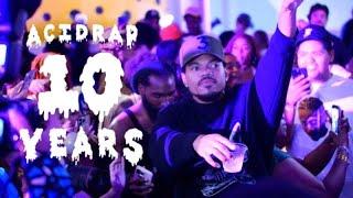 10 Years of ACID RAP  Chance the Rapper celebration at WNDR Museum in Chicago [upl. by Smada]