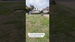 His lawn transformation is incredible🤯 alexandersgardening lawncare [upl. by Furnary266]