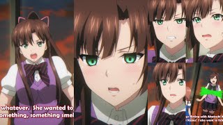 kirasaka tsundere moments strike the blood S5 [upl. by Aniretak]