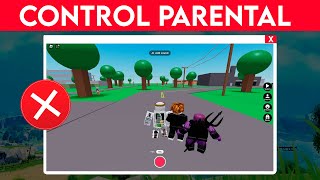 Cómo DESACTIVAR CONTROL PARENTAL en Roblox  Tutorial [upl. by Tildi834]