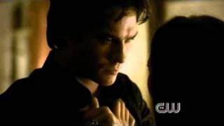 Season 2 Damon kisses Elena  The Vampire Diaries [upl. by Gnen917]