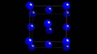 Crystal structure of austenite a form of iron [upl. by Dixon]