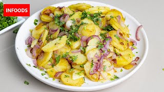 Easy Lyonnaise Potatoes  Sauteed Breakfast Potatoes  How To Make Lyonnaise Potatoes  Infoods [upl. by Arman280]