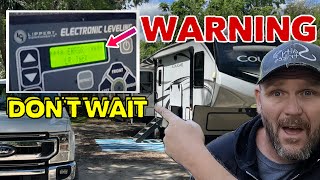 Watch this before it happens to you RV Auto Leveling ERROR [upl. by Tterrab]