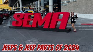 JEEPS and JEEP Products of SEMA 2024 [upl. by Neiman]