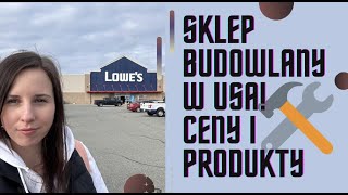 SKLEP BUDOWLANY W USA CENY ORAZ PRODUKTY [upl. by Uhp]