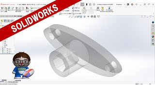 SOLIDWORKSCSWA練習問題SectionAProblem4 [upl. by Fahland320]