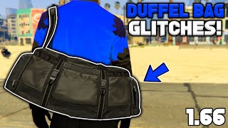 2 Methods To Get The Duffel Bag In Gta 5 Online 166 [upl. by Ambrogino]