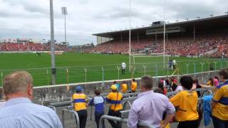 Amhrán na bhFiann  Clare V Cork Munster SHC Semi Final Thurles 15th June 2014 [upl. by Orag]