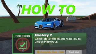 How To Complete MASTERY 2 Car Crushers 2 Roblox [upl. by Alohcin520]