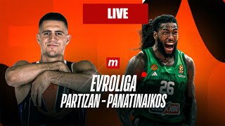 🔴 LIVE KK Partizan  Panathinaikos  EuroLeague  2K [upl. by Roseanne]