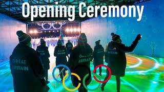 Opening Ceremony Beijing 2022 Olympics  Team GB  Vlog 23 [upl. by Pineda]