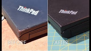 Make a Thinkpad Laptop Look Brand New With Plasti Dip [upl. by Yecad]