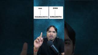 Super trick to Identify Paramagnetic and Diamagnetic Species by Nitish sir [upl. by Ha479]