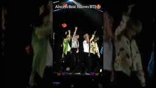 🤩Always beat follows BTS💞👍rm jin yoongi hobi jimin v jk btsbangtan btsweverse btsmember [upl. by Encratis161]