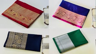 4 Silk Paithani Saree Blouse Designs Cutting and Stitching Blouse Back Neck Designs 2x Speed [upl. by Arden]