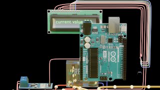 SOLAR POWER CHARGE CONTROLLER working explained in animationACS712 photodiodearduinoproteus [upl. by See]